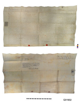 18th Century Land Sale document