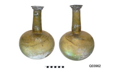 Abbey Roman Flask – still in one piece after 2,000 years.