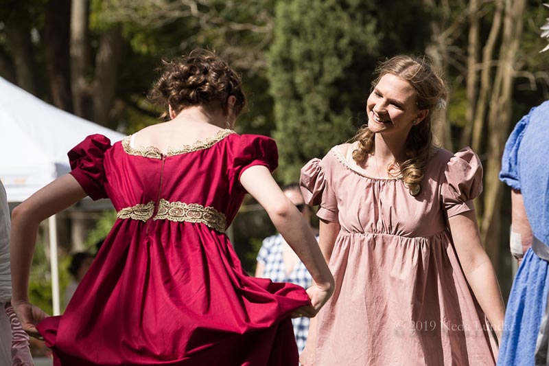 Dancing at Picnic at Pemberley