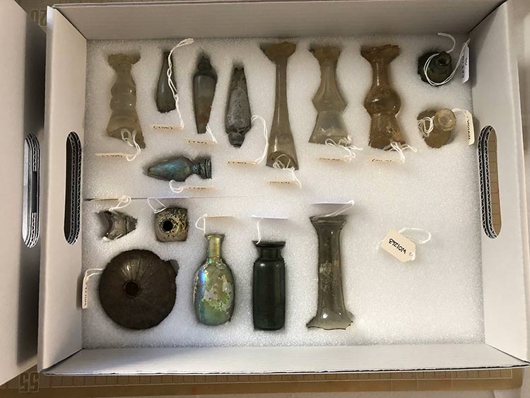 artefacts in storage